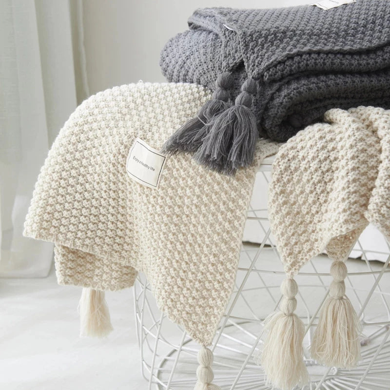 Couverture en laine nordique super chaude 3