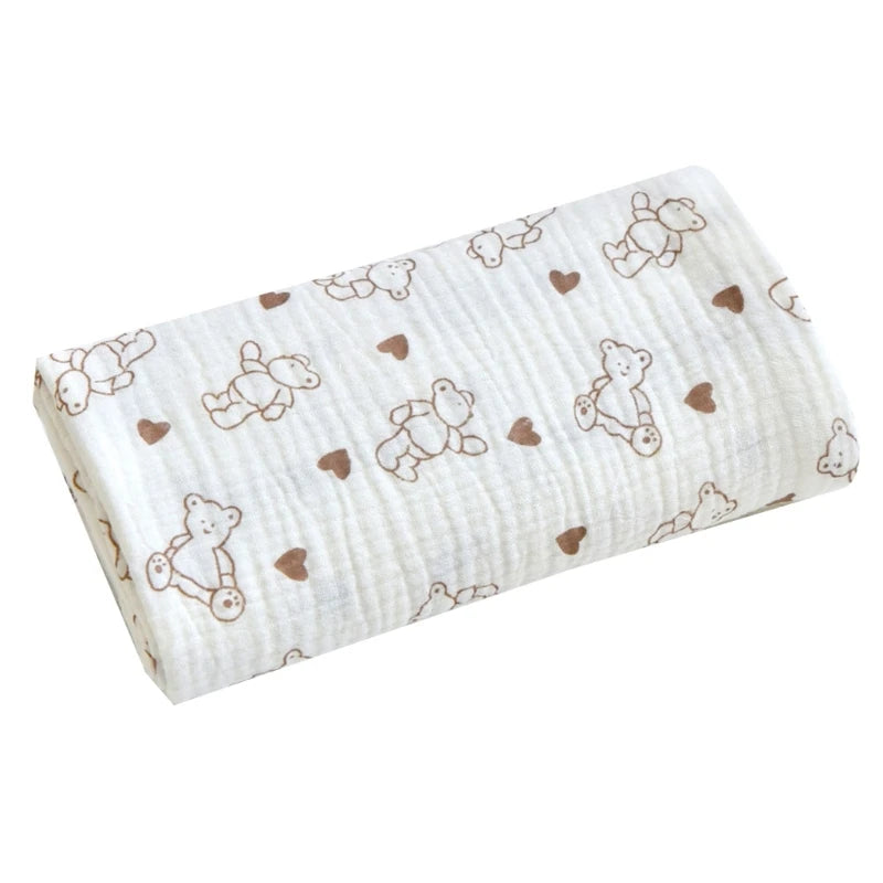 Couverture enveloppante pour bébé ours