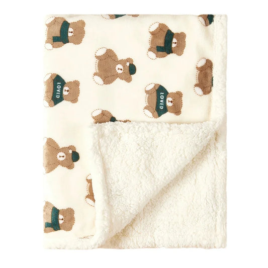 Couverture hiver chaude pour bébé