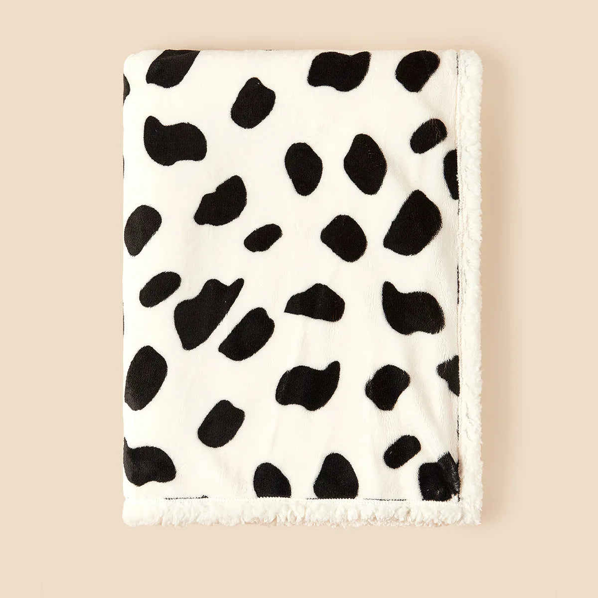 Couverture hiver chaude pour bébé vache