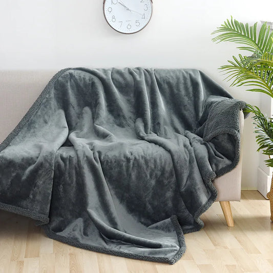 Couverture imperméable en fourrure