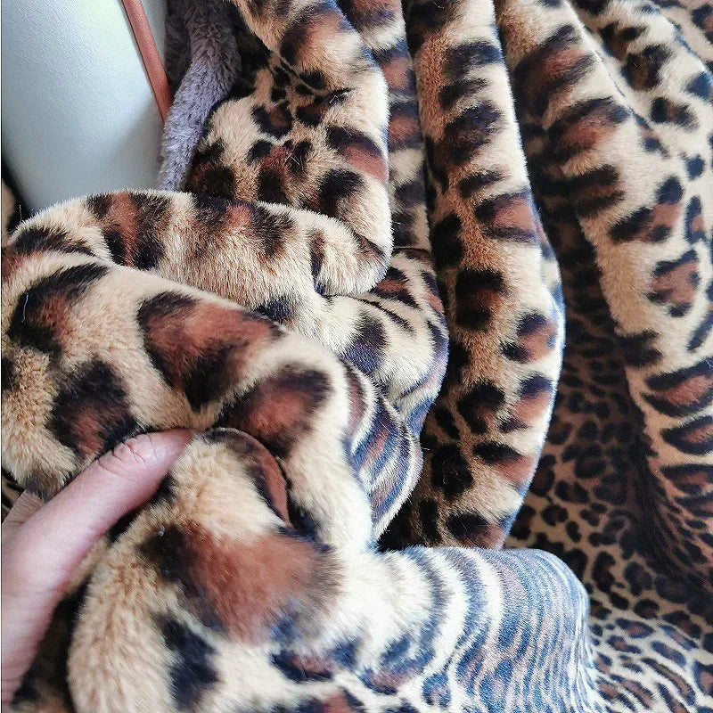Couverture leopard de luxe-3