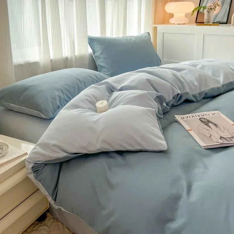 Couverture literie avec couette