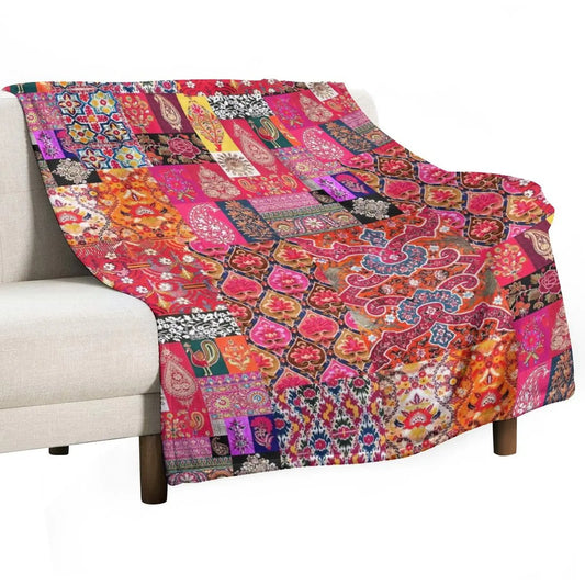 Couverture marocaine faite à la main