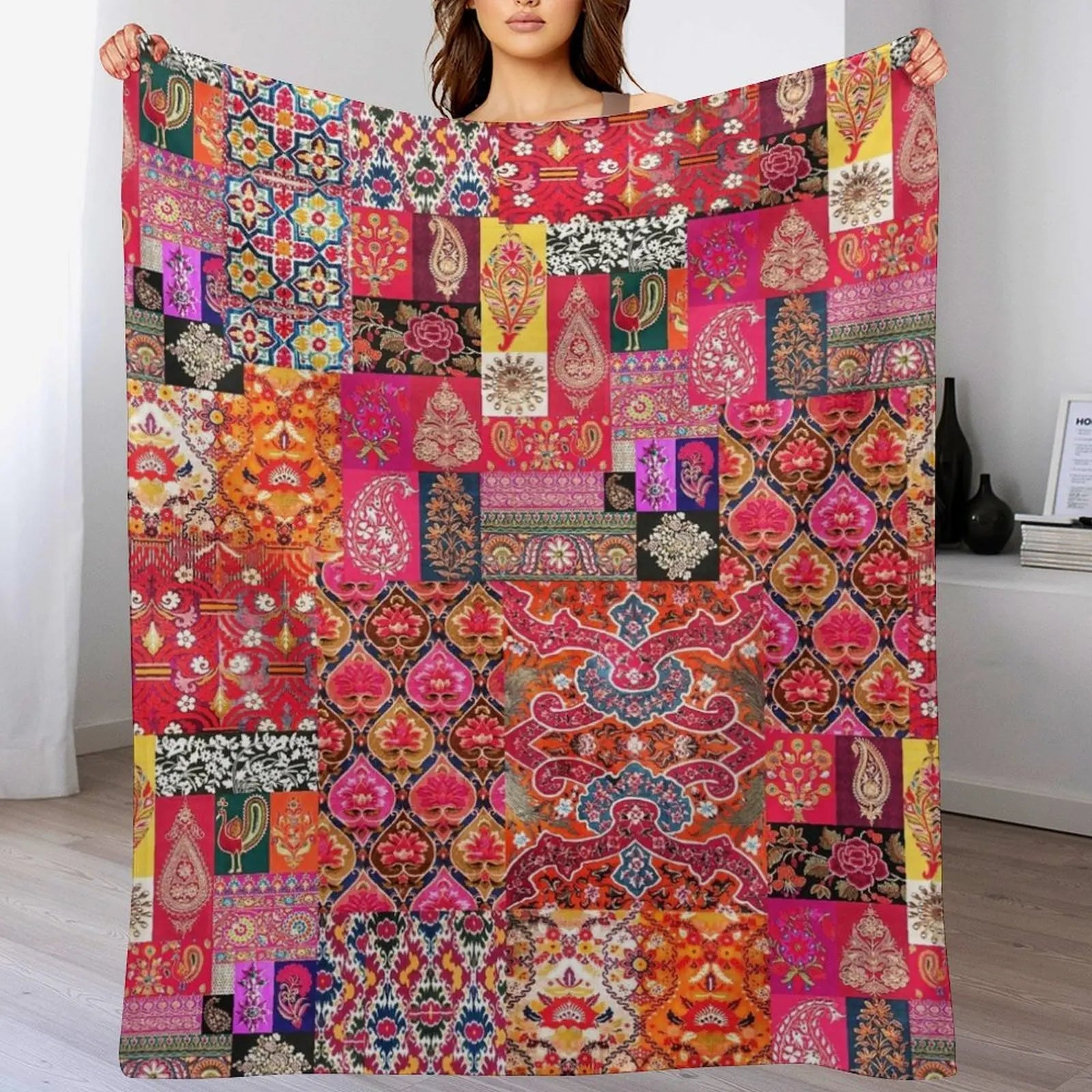 Couverture marocaine faite à la main