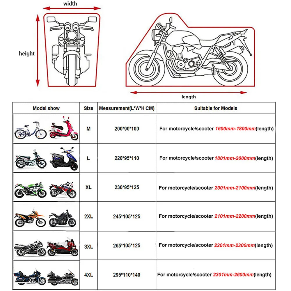 Couverture moto et scooter 5