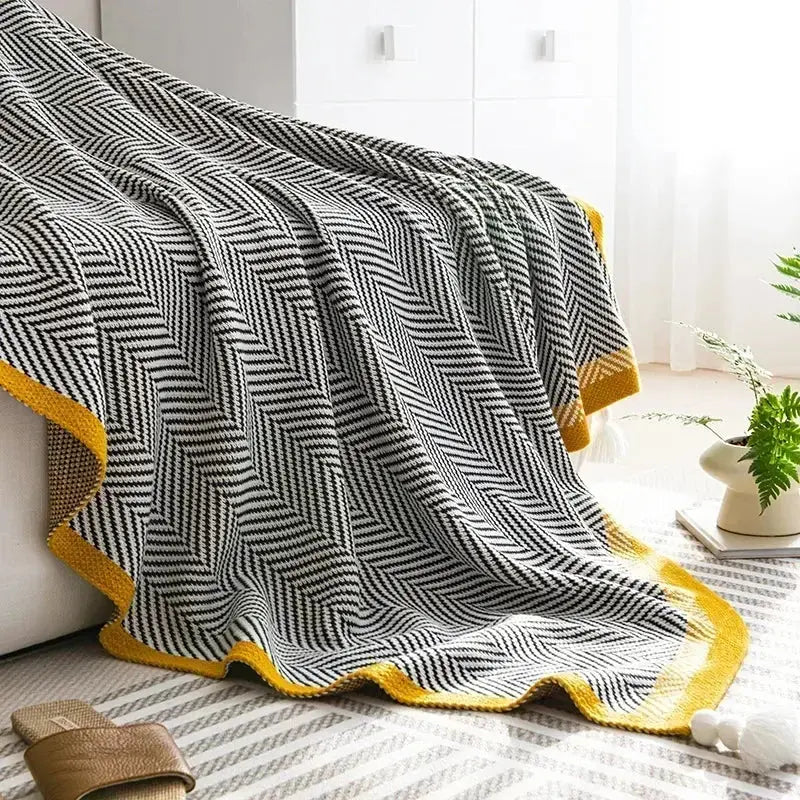 Couverture nordique cosy