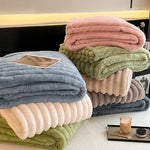 Thick Fleece Blanket - Vignette | Home Cozy Nest