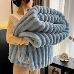 Thick Fleece Blanket - Vignette | Home Cozy Nest
