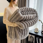 Thick Fleece Blanket - Vignette | Home Cozy Nest