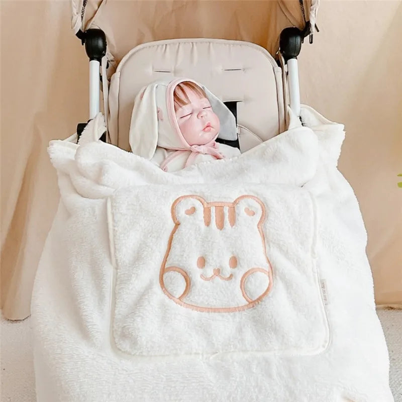 Couverture pour bébé en polaire