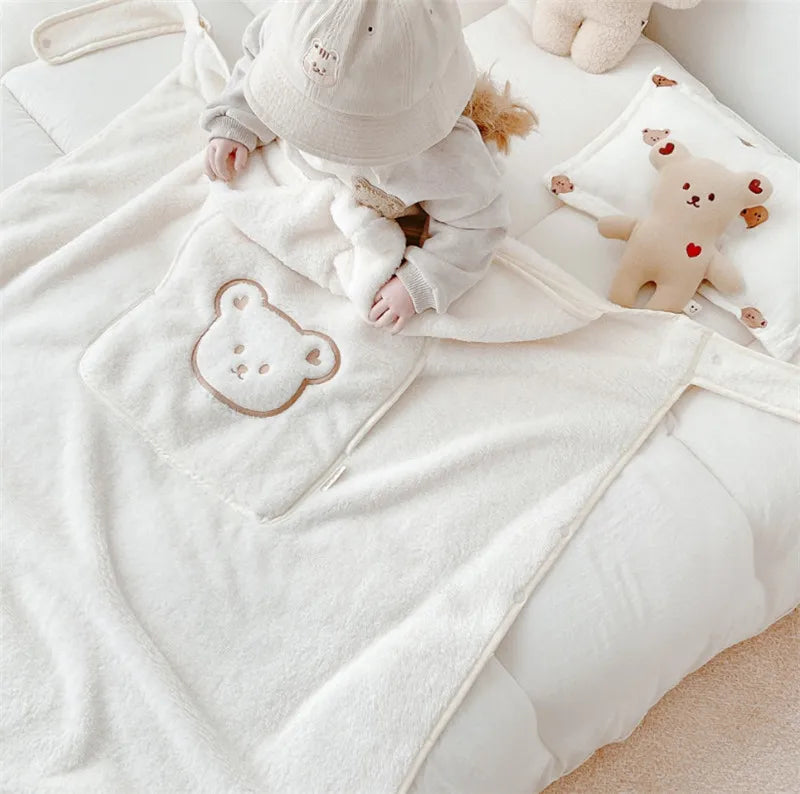 Couverture pour bébé en polaire