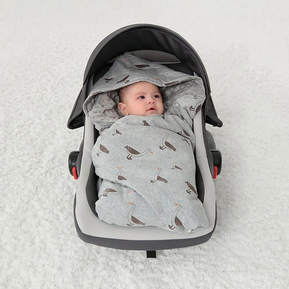 Couverture pour porte bébé canard