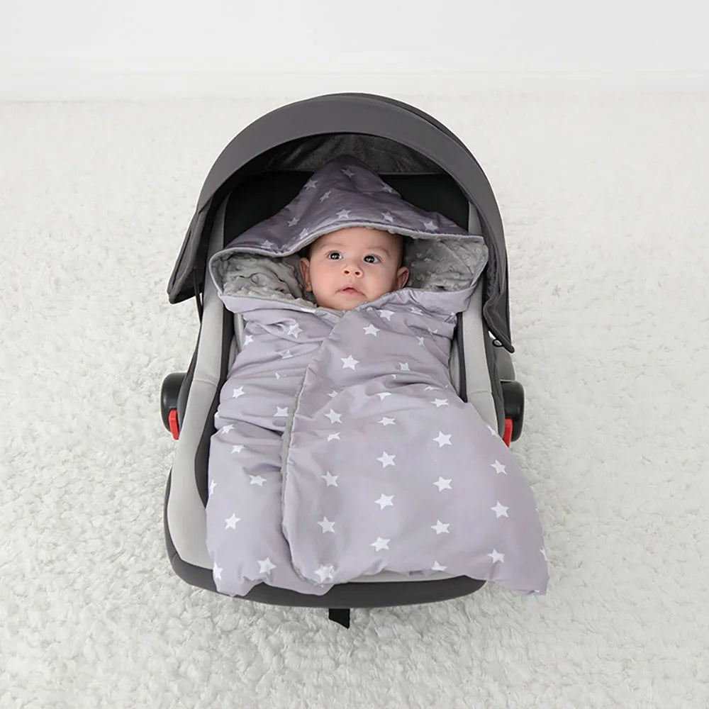 Couverture pour porte bébé étoile