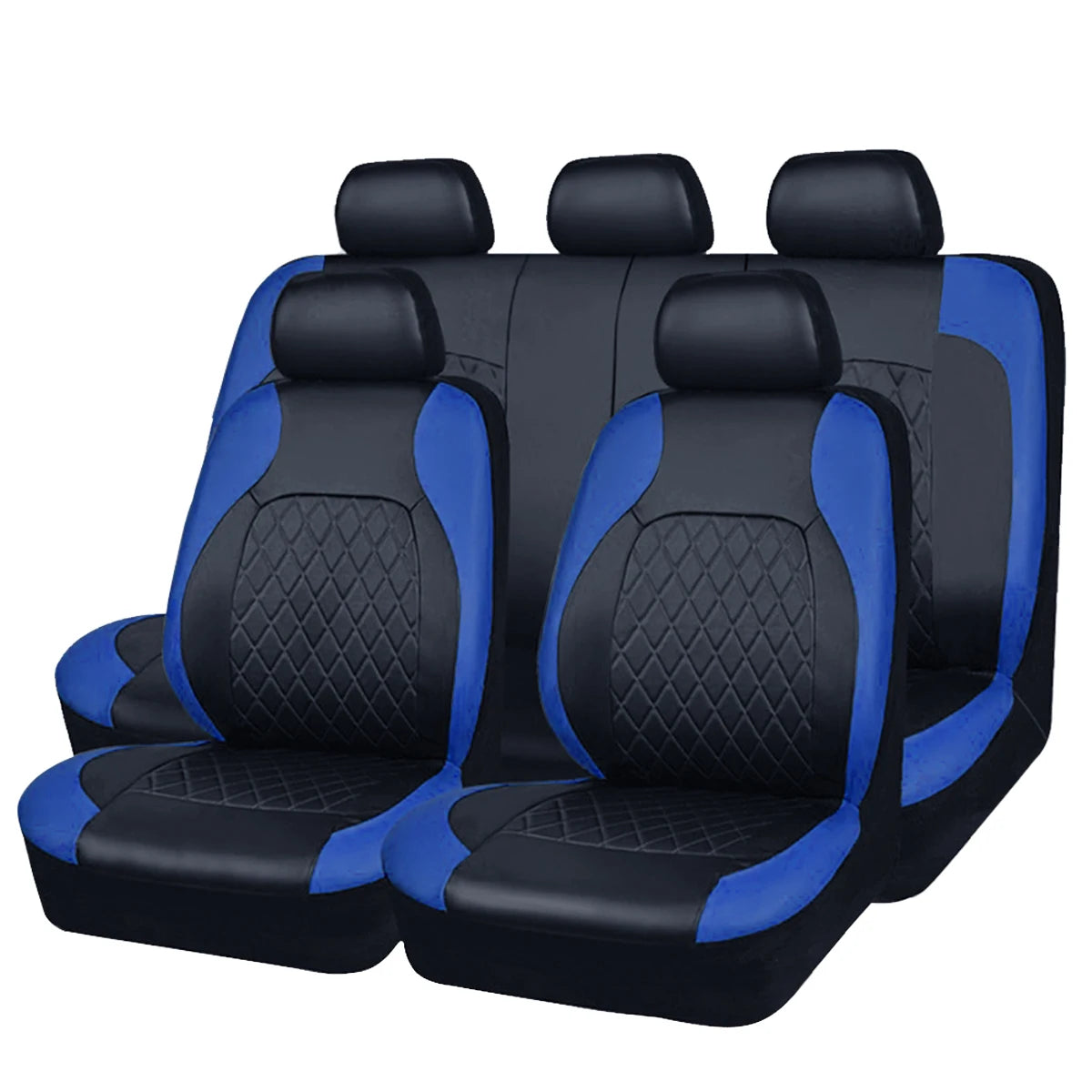 Couverture pour siège auto bleu noir