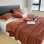 Couverture épaisse rayée - Vignette | Couvertures Cosy