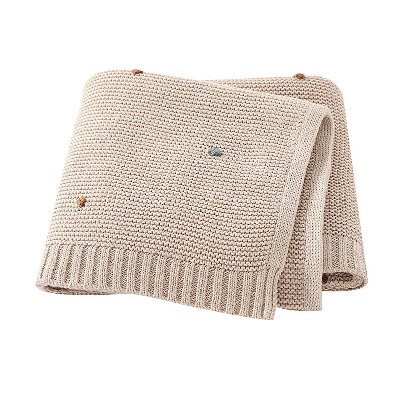 Couvertures en tricot nouveau-né