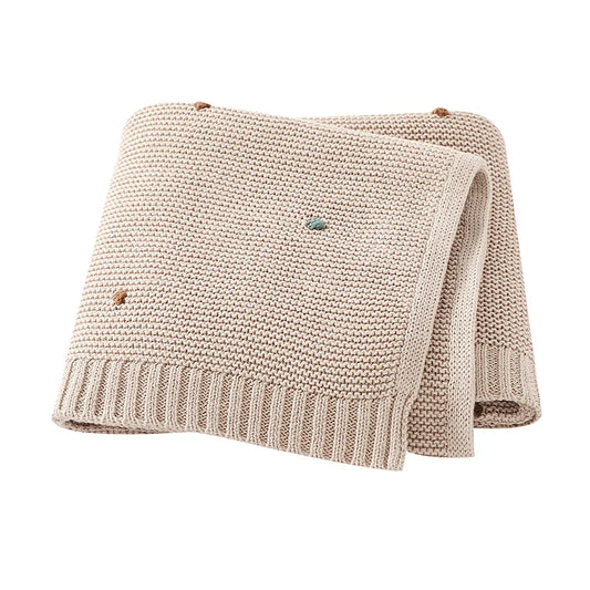 Couvertures en tricot nouveau-né