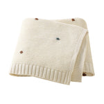 Couvertures en tricot pour nouveau-né - Vignette | Couvertures Cosy