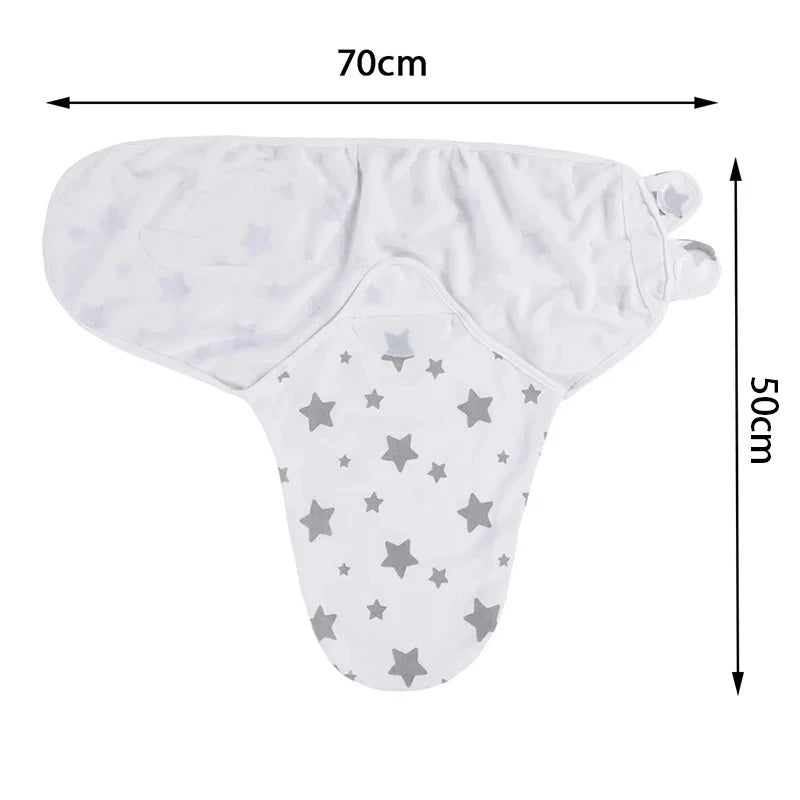 Couvertures et bonnets pour bébé en coton-taille