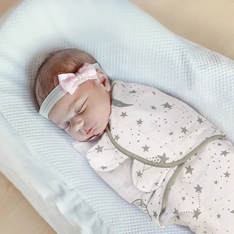 Couvertures et bonnets pour bébé en coton