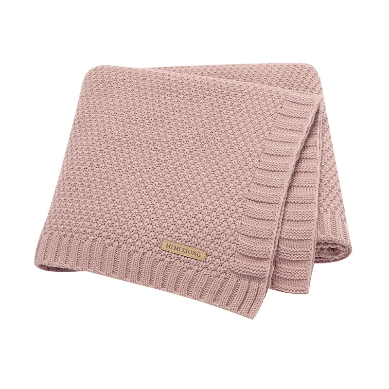 Couverture pour bébé tricot