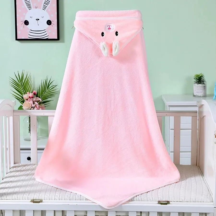 couverture à capuche bébé