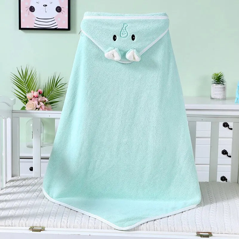 couverture à capuche bébé