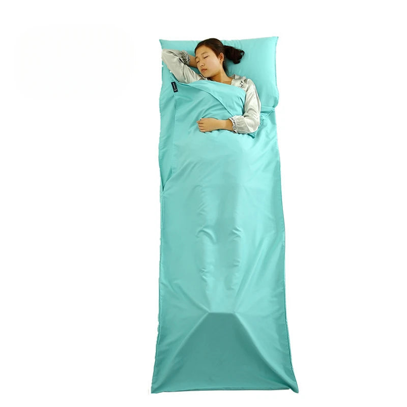 Sac de couchage bleu