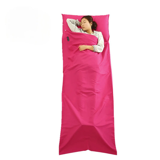Sac de couchage rouge