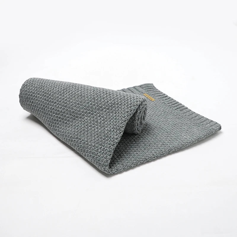 Couverture pour bébé tricot