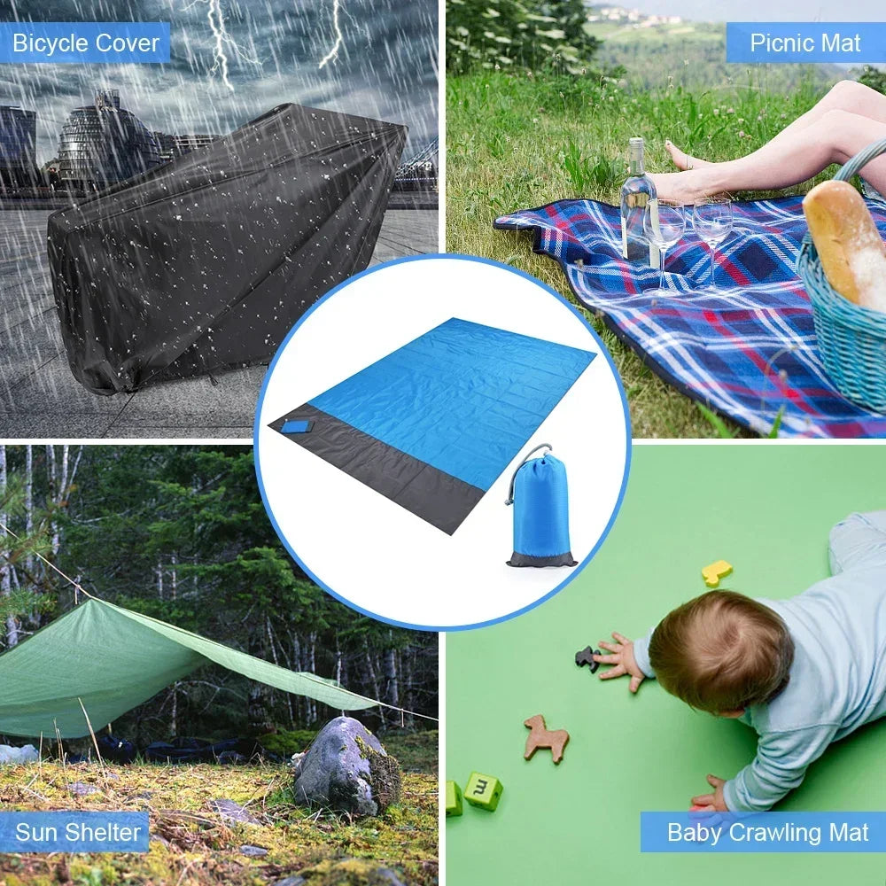 couverture de plage imperméable polyvalente