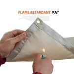Couverture isolante - Tapis d'isolation ignifuge en fibre de verre. - Vignette | Couvertures Cosy