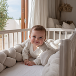 Tour de Lit de Bébé tressé - Vignette | Couvertures Cosy